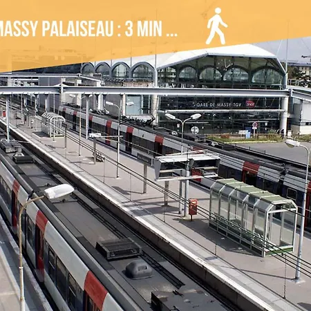 Le Boisier - 3 Min De La Gare Massy Tgv - Cozy Houses Palaiseau Extérieur photo